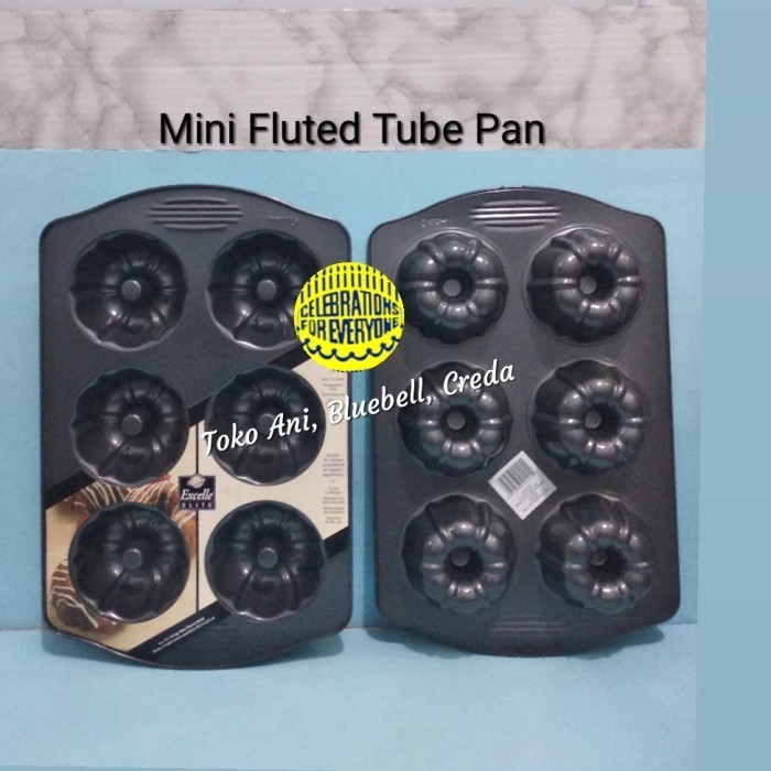 

[New Ori] Wilton Excelle Elite 6 Cup Mini Fluted Pan Terbaru
