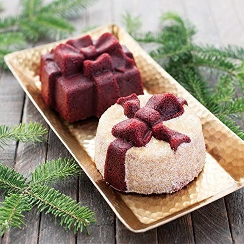 

[New Ori] Nordic Ware - Platinum Pretty Presents Duet Pan Loyang Kue Terbaru