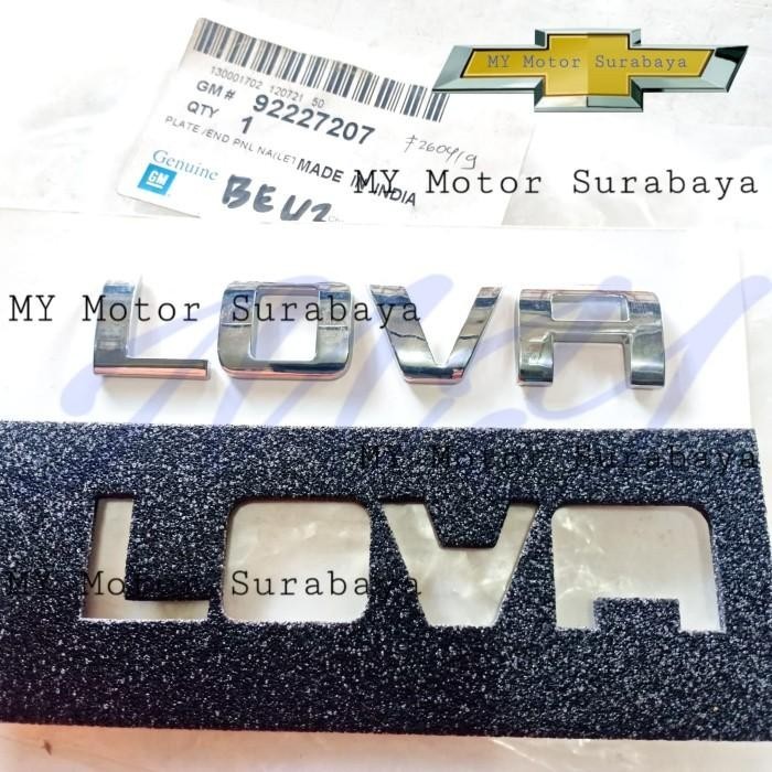 Emblem Lova Chevrolet Lova