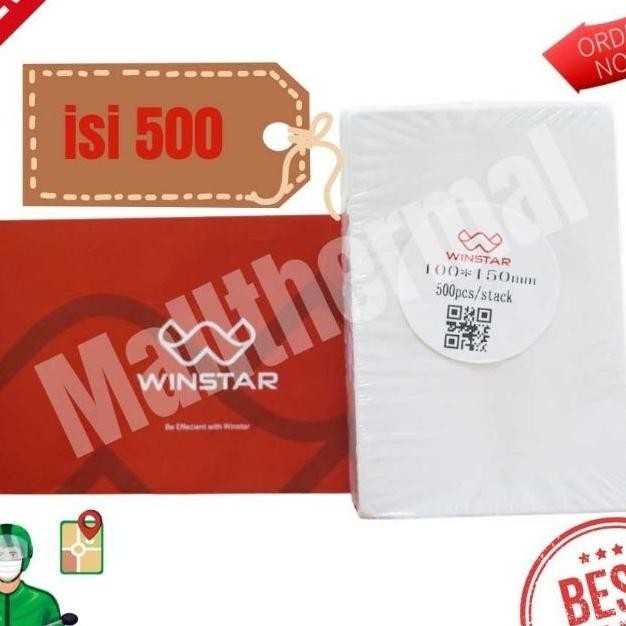 

Stier Kertas Thermal Label 100X150 Mm A6 500 Lembar