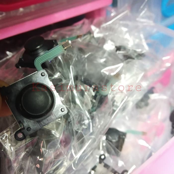 [LIMITED QUALITY] Tombol Analog PSVita Slim Joystick PS Vita Original - Hitam