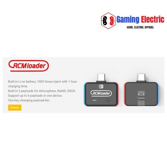 [LIMITED QUALITY] RCM Loader Payload Injector Dongle Nintendo Switch CFW SXOS Atmosphere