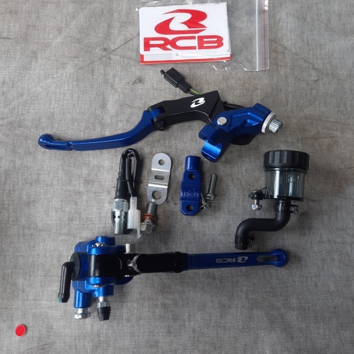 ✅Baru Master Rem Rcb S1 Biru Blue Kanan Kiri Terbatas
