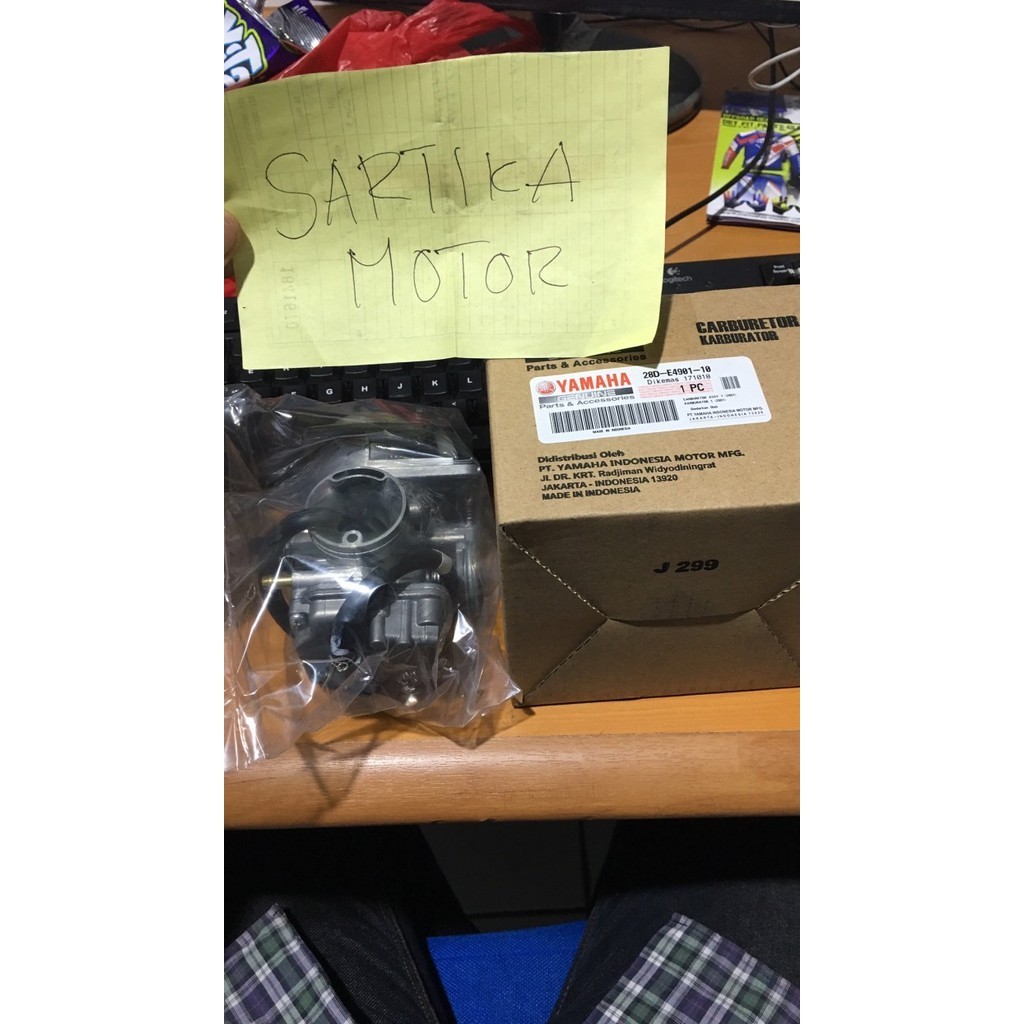 ✅Baru Original Karburator Assy Yamah Mio 2008 - 28D-E4901-10 Terbatas