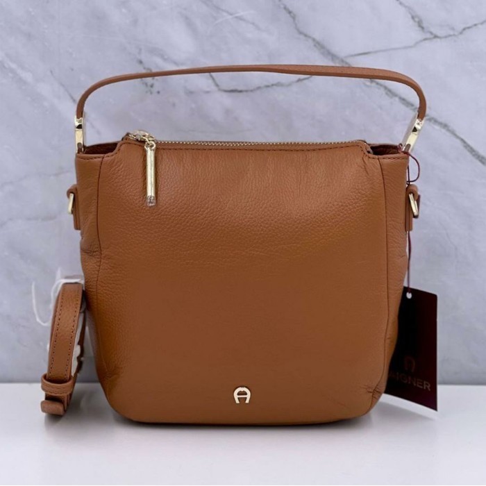✅New Aigner Roma Crossbody Brown Limited