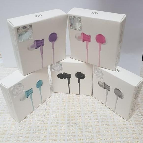 Earphone Handsfree Headset Xiaomi Xiomi Piston 1more Design ORI 100 -