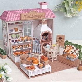 

Kerajinan Papercraft DIY Diorama Bakery