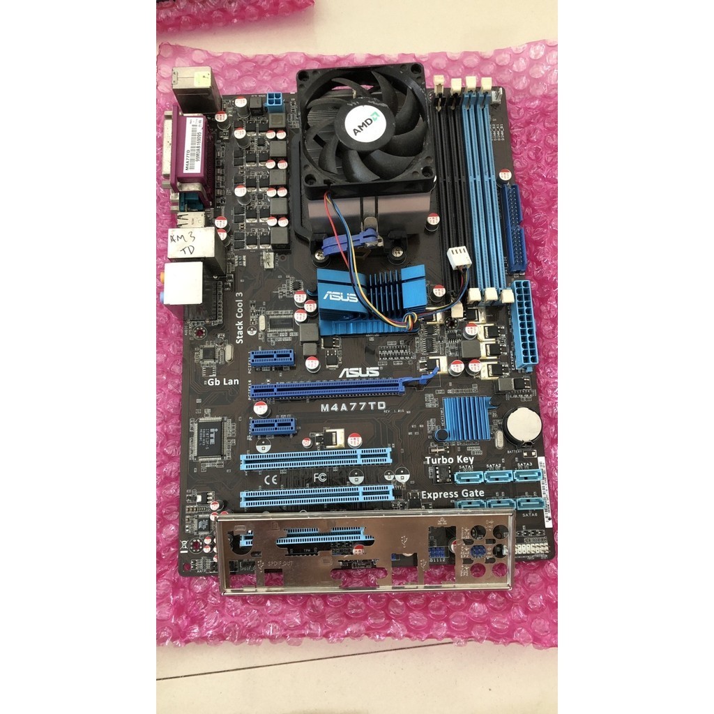 PAKETAN AMD PHENOM II X4 955 MOBO ASUS AM3 DDR3 OFFBOARD - FAN AMD