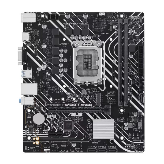 MOTHERBOARD ASUS PRIME H610M-K ARGB DDR5 - MOBO ASUS H610M DDR5