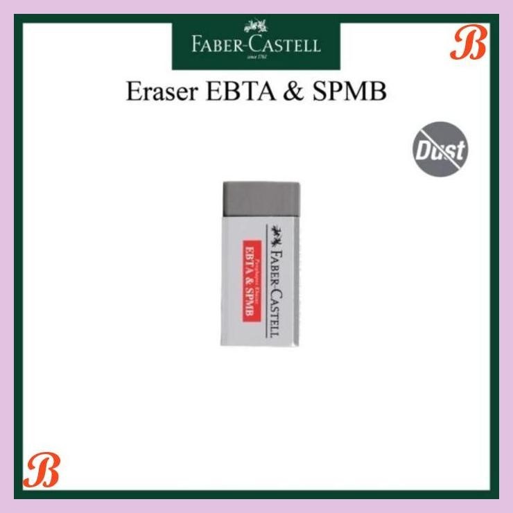 

| KG | FABER CASTELL ERASER EBTA SPBM PENGHAPUS FABER UJIAN KOMPUTER [12PCS]