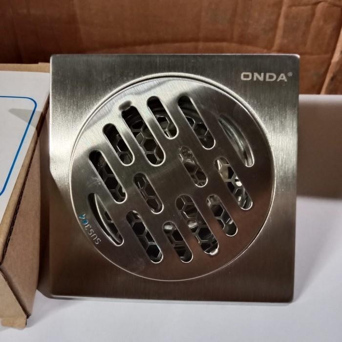 Saringan Got Stainless Steel Onda Fls 20 Floor Drain Tebal Wc Fls20