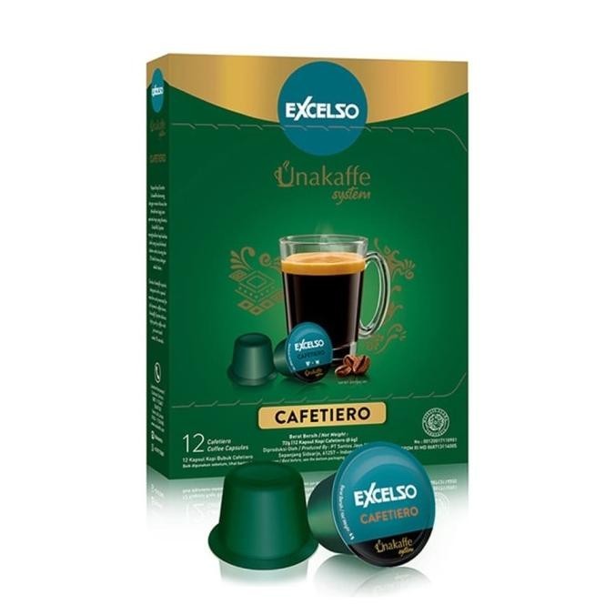 

Excelso Unakaffe Kopi Kapsul Cafetiero (12 Pod / 6 Gram)