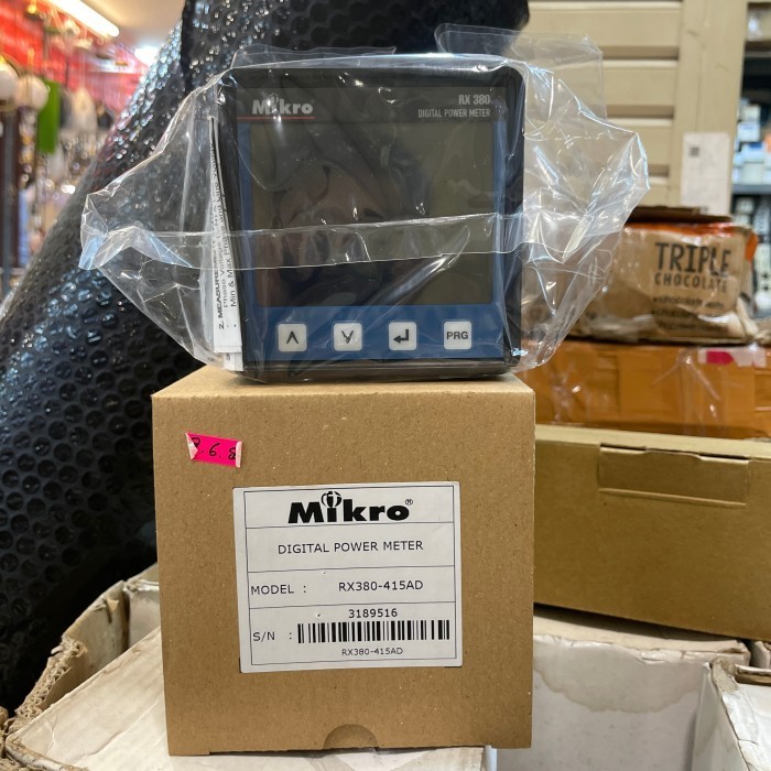 [New] Digital Power Meter Mikro Rx380-415Ad Limited