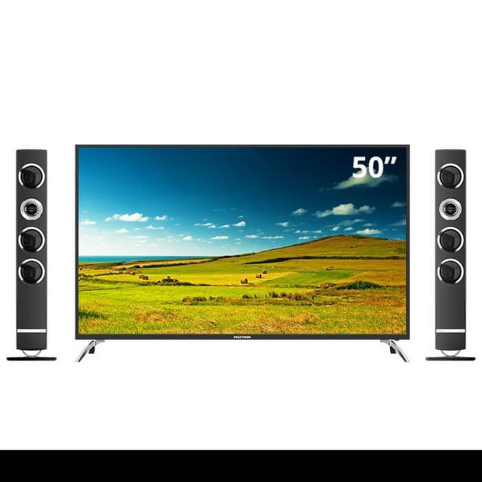 [New] Promo Tv Led Polytron 50Ts883 Speaker Kiri Kanan 50Inci Limited