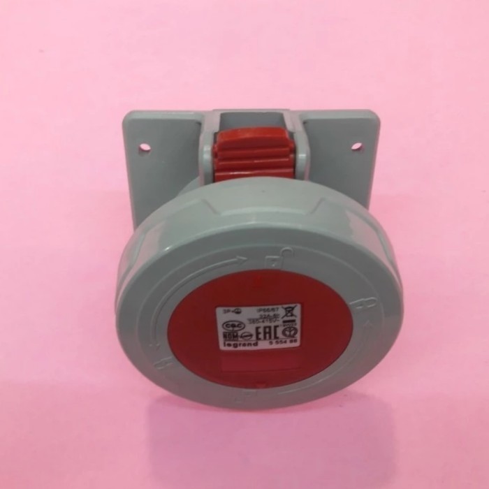 [New Ori] Panel Mounting Legrand 5Pin 32A Ip67 Diskon