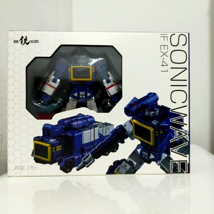 [Ori] Iron Factory Sonicwave - Soundwave If Ex-41 Transformers Limited