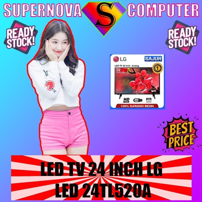 [New] Led Tv 24 Inch Lg Led 24Tl520A Terbaru