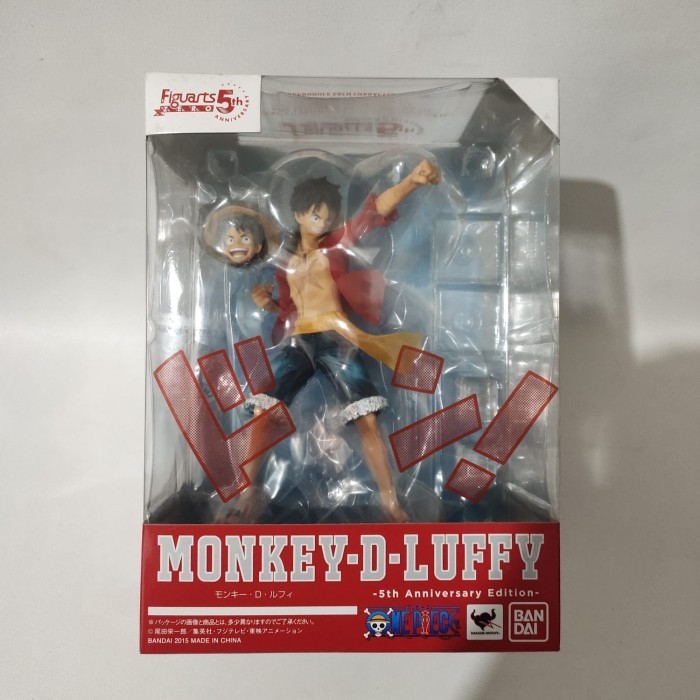 [Original] Fzo Luffy 5Th Anniversary Edition Bandai Monkey D Luffy One Piece Terbatas