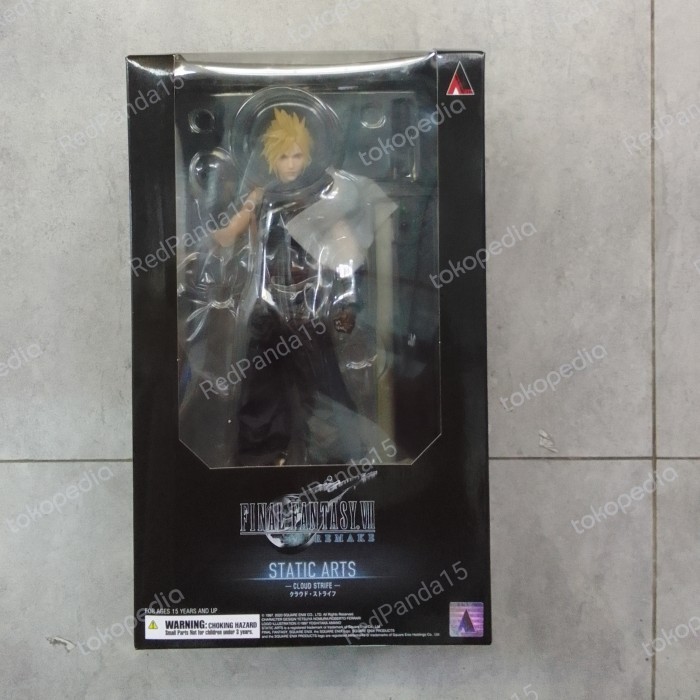 [Ori] Sq Ff Vii Remake Static Arts Cloud Strif Berkualitas