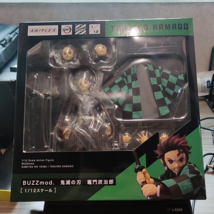 [Ori] Buzzmod Tanjiro Kamado Misb Original Sealed Baru Berkualitas