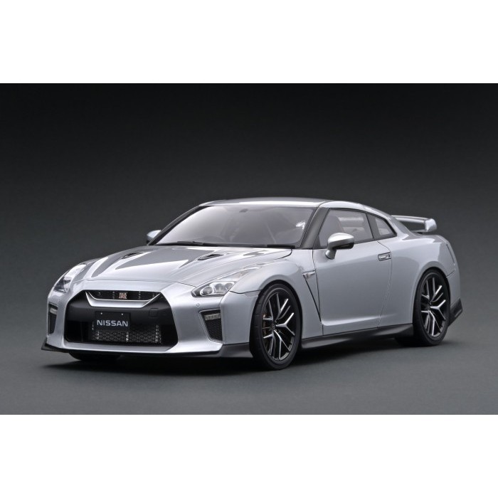 [Original] 1/18 Ignition Model Nissan Skyline R35 Gtr Silver Diecast Not Bbr Otto Terbatas