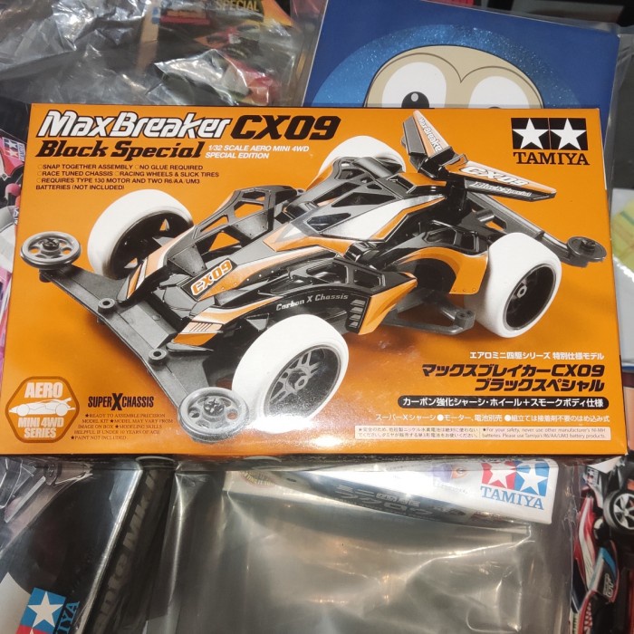 [Original] Tamiya Max Breaker Cx09 Black Special Super X Chassis Terbatas