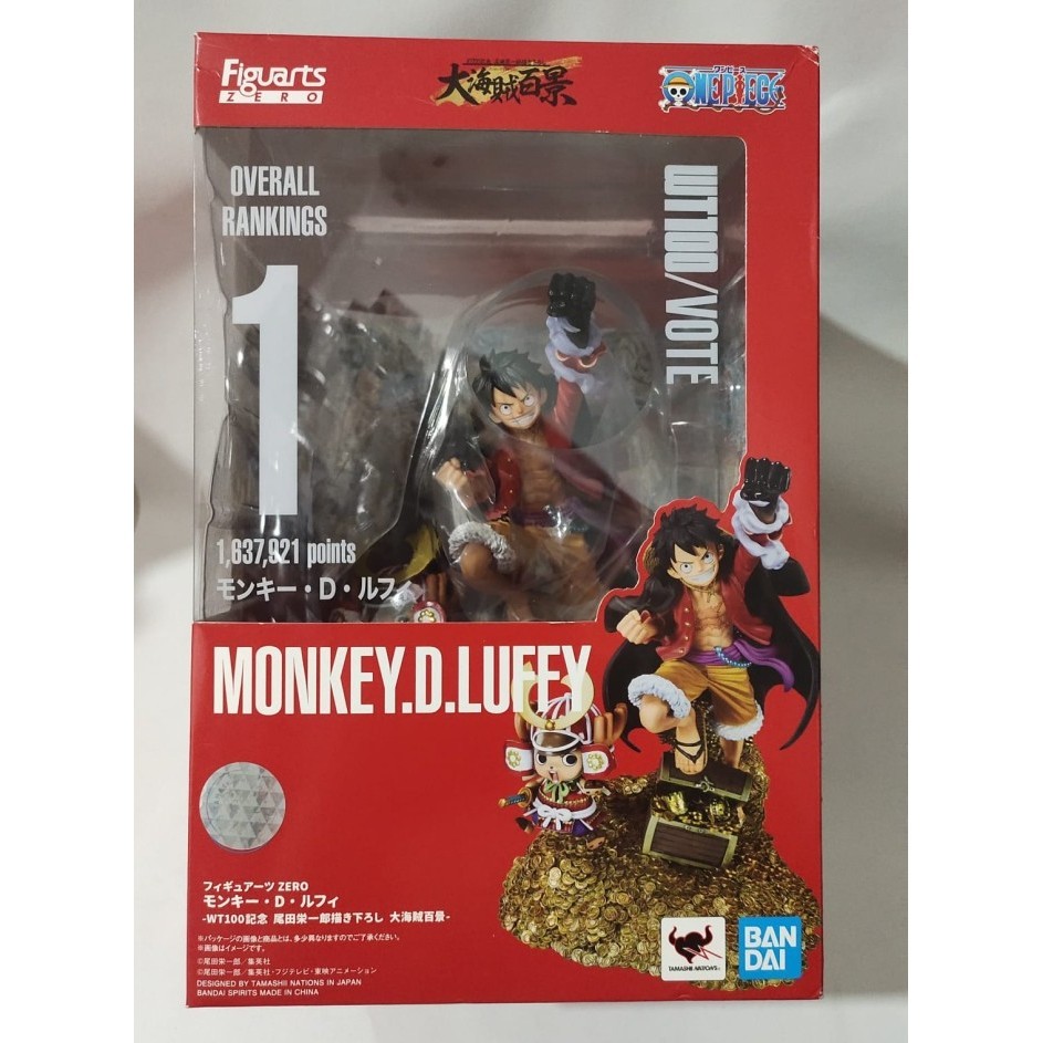 [Ori] Fzo Luffy Overall Ranking 1 Wt 100 Chopper One Piece Tamashi Nation Diskon