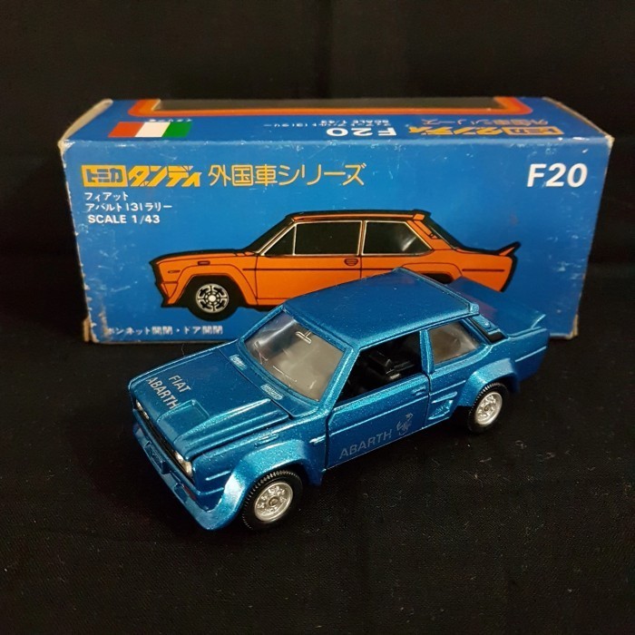 [Original] Tomica Dandy Foreign F20 Fiat Abarth 131 Rally Skala 43 Diskon
