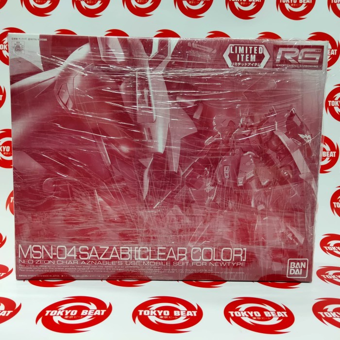 [Original] Rg Sazabi Clear Color Berkualitas