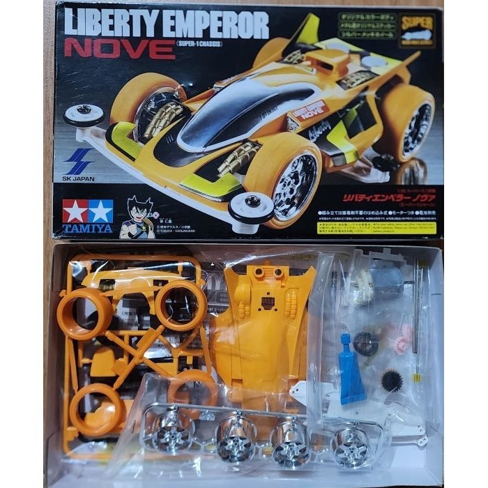 [Original] Tamiya Mini 4Wd Liberty Emperor Nove Orange 92332 Berkualitas