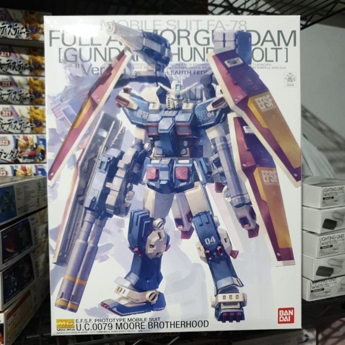 [Original] Mg Full Armor Gundam Thunderbolt Ver. Terbaru