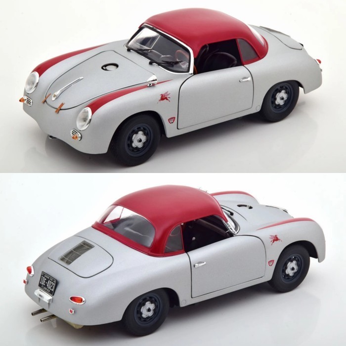 [Original] Schuco Porsche 356 Speedster Outlaw 1958 Silver Limited
