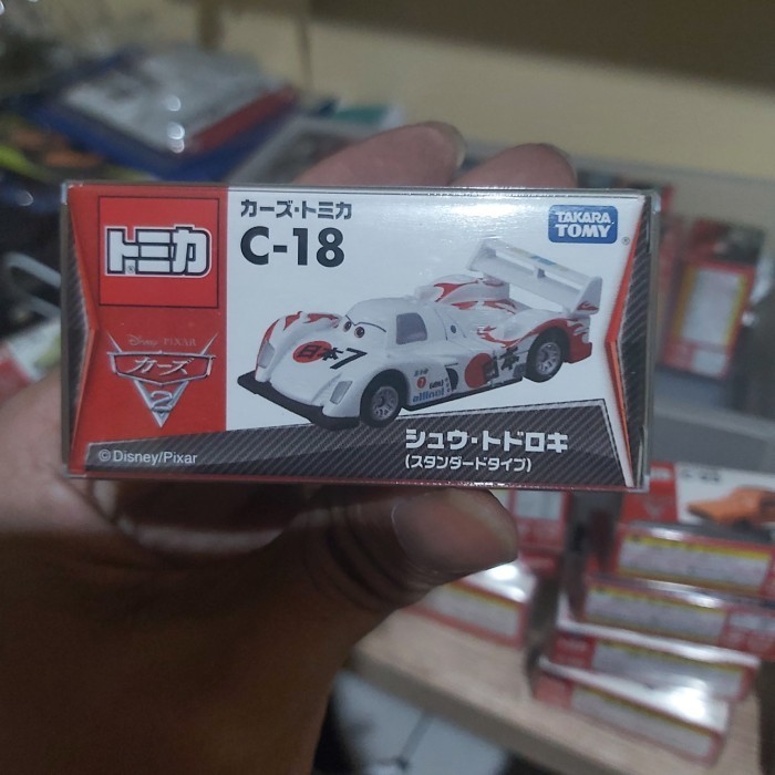 [Original] Tomica Disney C-18 Cars 2 Shu Todoroki Berkualitas