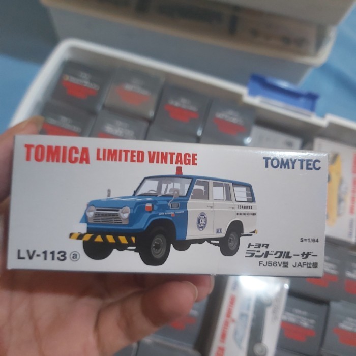 [Original] Tomica Limited Vintage Lv-113A 1/64] Toyota Land Cruiser Fj56V Jaf Terbaru