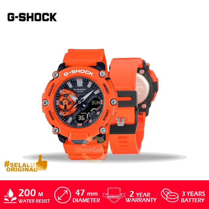 ✅New Ori Casio G-Shock Ga-2200M-4Adr/Ga-2200M-4Adr/Ga-2200M Original Murah Limited