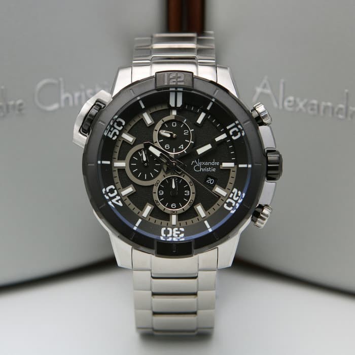 ✅New Ori Alexandre Christie Ac 6554Mc Silver Terbaru