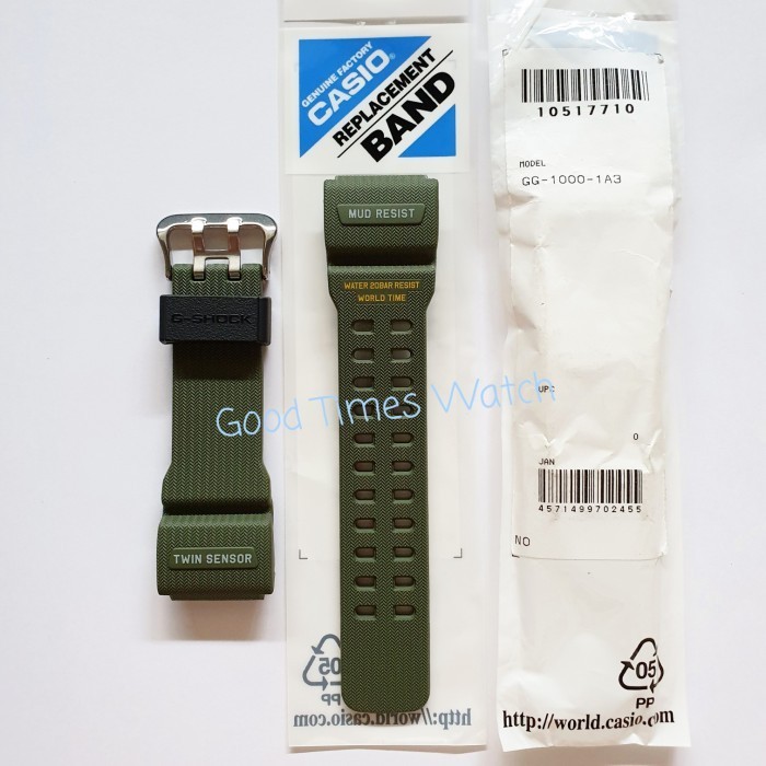 ✅New Strap G-Shock Gg-1000-1A3 / Gg-1000 Casio Original Terbaru