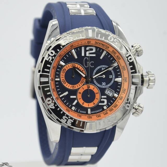 ✅New Jam Tangan Pria Original Gc Guess Collection Y02010G7 Swiss Movement Terbaru