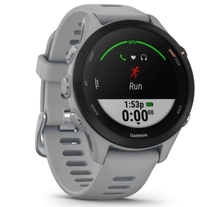 ✅Original Garmin Watch Original Forerunner 2553 Gps Powder Grey Tharab Jam Pria Diskon