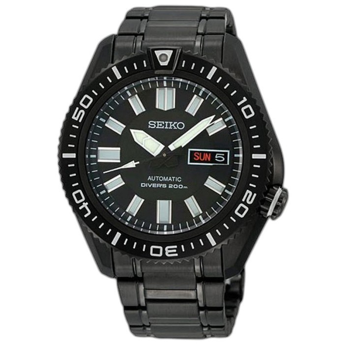 ✅Original Seiko Skz329 Divers Stargate Automatic Full Black Diskon