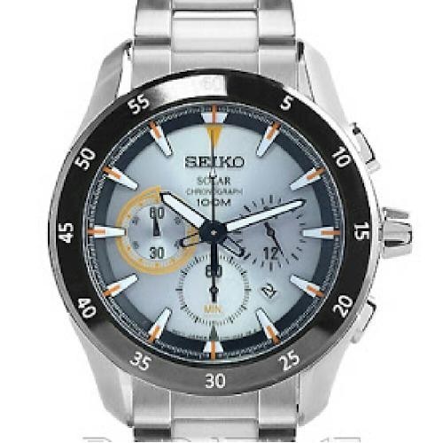 ✅Original Seiko Solar Chronograph Ssc179 Terbatas