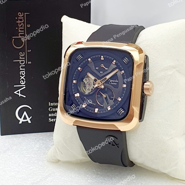 ✅Original Alexander Cristie Pria Ac6577 / Ac 6577 Black Rose Original Garansi Terbatas