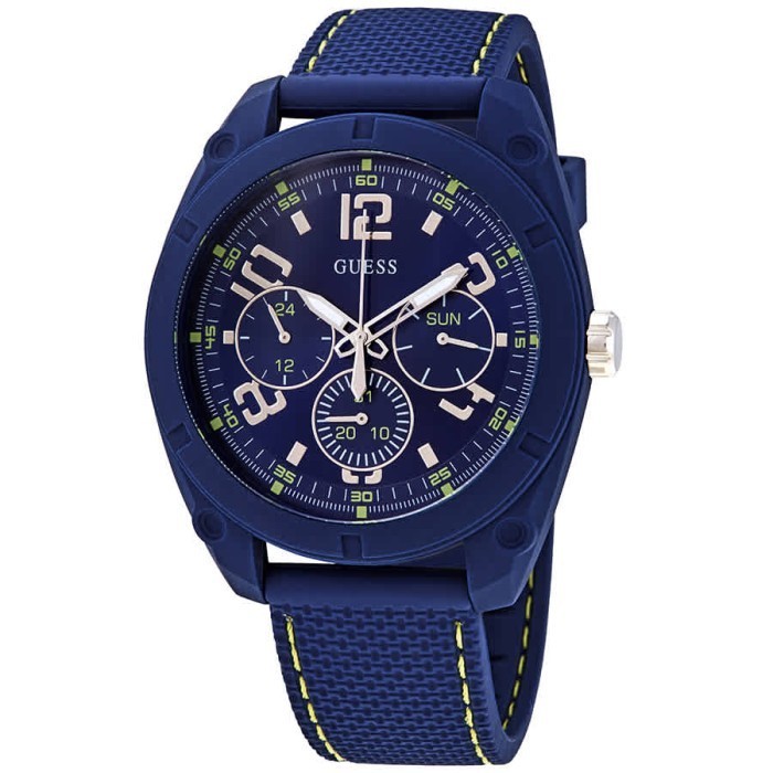 ✅Ready Guess W1256G3 - Jam Tangan Pria - Original - Biru Terbatas