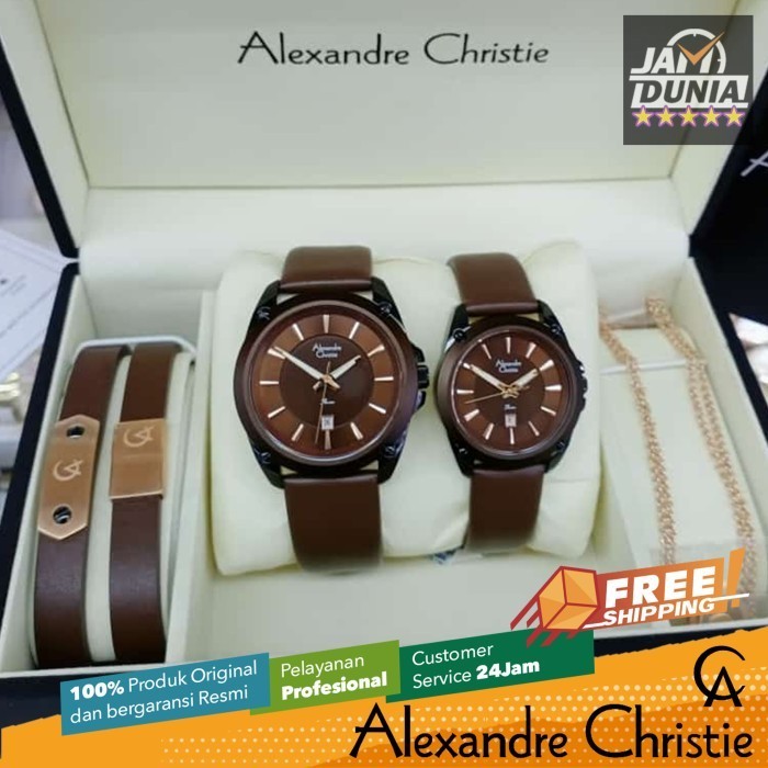 ✅Original Jam Tangan Alexandre Christie Pria Original 8667 M3 Ac8667M3 Ng Limited