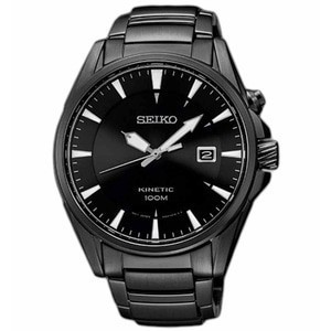 ✅New Ori Jam Tangan Seiko Ska567 Ska567P1 Kinetic Full Black Original Diskon