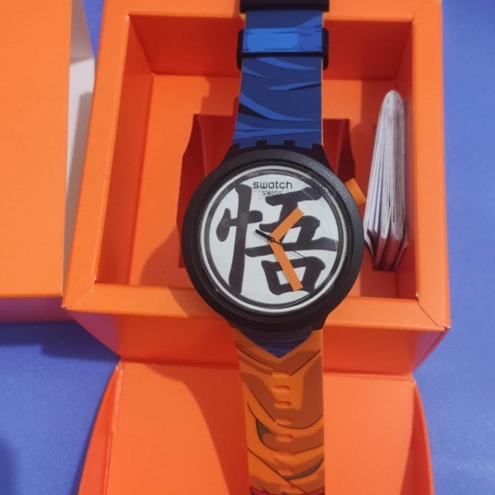 ✅Original Jam Tangan Swatch Original Dragon Ball Goku Diskon