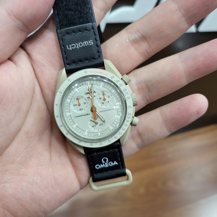 ✅Ready Omega Swatch Mission To Jupiter Original Garansi Resmi Terbatas