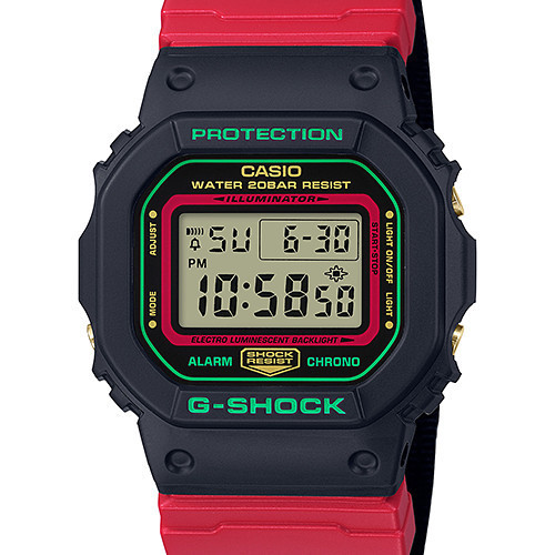 ✅Ready Jam Tangan Casio Gshock Dw-5600Thc-1 Original Dw5600Thc Dw5600 Limited