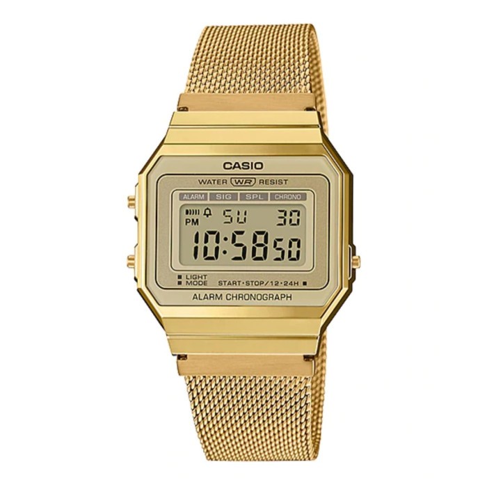 ✅Sale Casio Vintage Jam Tangan Wanita Rantai Pasir Gold A700Wmg-9A Original Terbaru