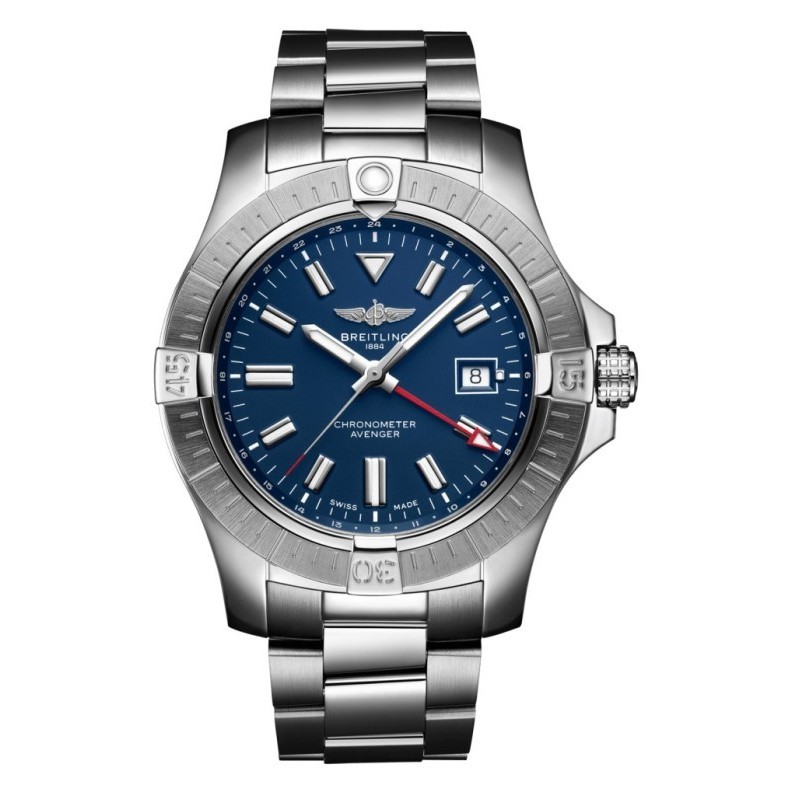 ✅Sale Breitling Avenger Automatic Gmt 45 A32395101C1A1 Berkualitas